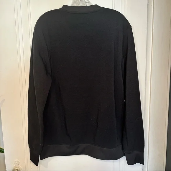 Dog Supply Snoop on the Stoop ugly Christmas sweater crew neck sweatshirt mens - Picture 2 of 7